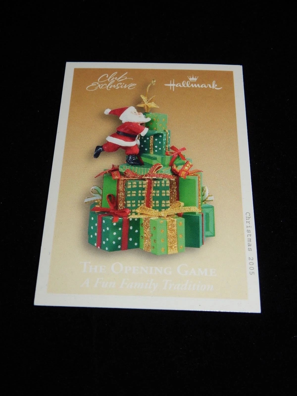 Hallmark Keepsake Ornament 2005 The Opening Game
