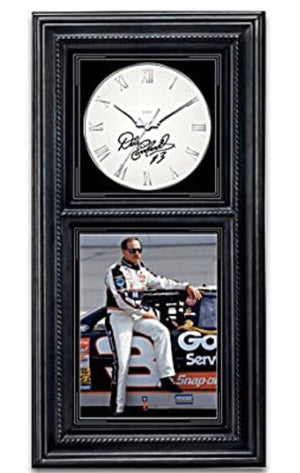 Bradford Exchange Forever The Man: Decorative Dale Earnhardt Wooden Wall Clock