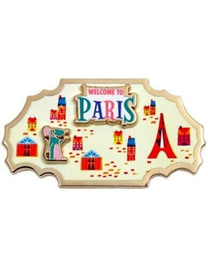 Disney Movie Rewards Around The World Exclusive Pin Collection #4 - Paris