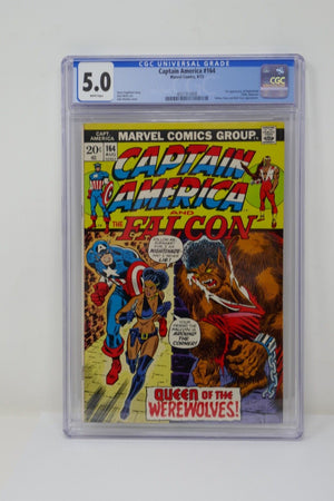 Marvel Comics 1973 Captain America and The Falcon #164 CGC 5.0 Nightshade