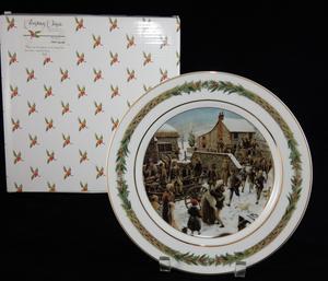 Department 56 Christmas Classic Collector Plate ~ No. III Shadows of Things