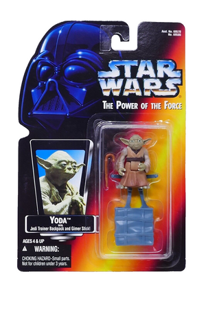 Kenner 1995 Star Wars Power of the Force Red Card Yoda Action Figure NEW