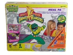 Magic Maker Incredible Edibles Mighty Morphin Power Rangers Meal Pack Mold Trays