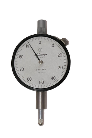 Mitutoyo Japan No. 2410 .001" - .250" Dial Indicator