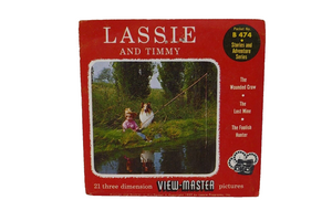 Lassie and Timmy 1959 View Master Reels B474 SEALED