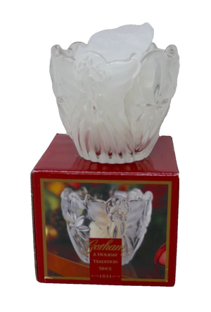 Gorham Holiday Traditions Angels of Peace Angel Votive Candleholder