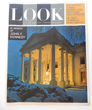 Look Magazine ~ December 31, 1963 ~ Memorial of J.F.K