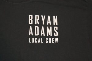 Bryan Adams 2019 Tour Local Crew XL T-Shirt