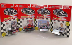Racing Champions Nascar 1/64 Stock Cars ~ Brown McLaughlin Sawyer Wallace