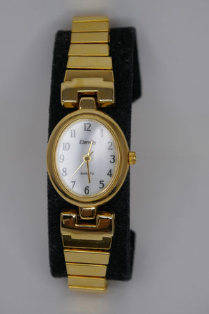 Eternity Gold Tone Stretch Band Women's Quartz Watch UNTESTED