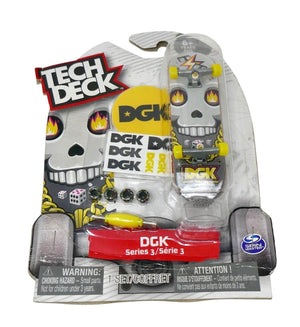 Spin Master Tech Deck DGK Series 3 Skull Mini Toy Skateboard