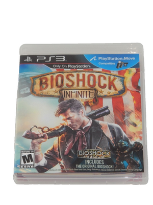 BioShock Infinite (Sony PlayStation 3; PS MOVE; 2013) COMPLETE