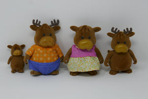 Li'l Woodzeez Vanderhoof Moose Family Set