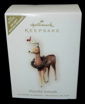 Hallmark Keepsake Ornament 2007 Peaceful Animals