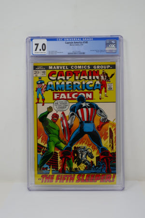 Marvel Comics 1972 Captain America #148 CGC 7.0