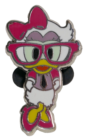 Disney Pin Trading Full Body Daisy Duck w/Glasses Pin