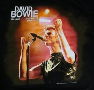David Bowie Brilliant Live Adventures T-shirt Size XL