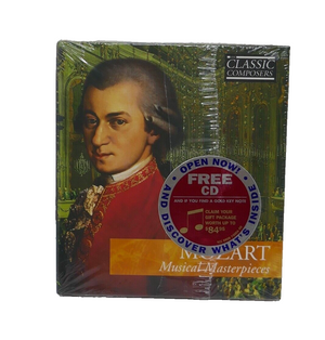 Mozart: Musical Masterpieces (CD, Classic Composers) SEALED