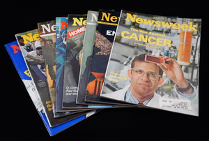 Newsweek Lot of 8 Magazines ~ 1968 - 1973