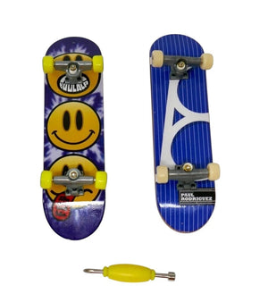Tech Deck Fingerboard Skateboards ~ Flip Smily Faces & Paul Rodriguez
