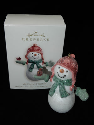 Hallmark Keepsake Ornament 2007 Welcome Friends!