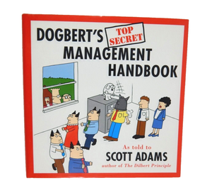 Dogbert's Top Secret Management Handbook by Scott Adams (1996, Hardcover)