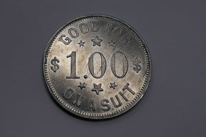 Luft-Ott Co Kuppenheimer Clothing $1 Token