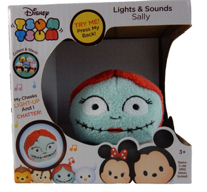 Disney Tsum Tsum Nightmare Before Christmas Lights and Sounds Sally Plush NEW