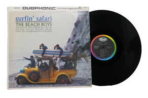Surfin' Safari by The Beach Boys (Duophonic LP Vinyl Record, 1962, Capitol)