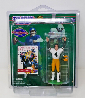Starting Lineup 1998 Brett Favre Green Bay Packers Convention Special Figure