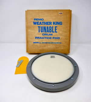 Remo Weather King Tunable Drum Practice Pad with Key & Original Box Model RT8