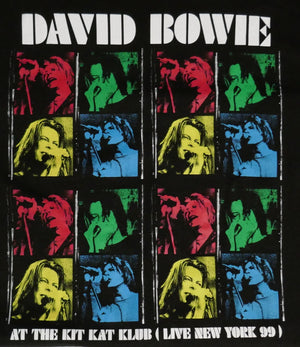 David Bowie Men's Kit Kat Klub T-Shirt Size XL