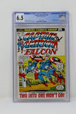 Marvel Comics 1972 Captain America and The Falcon #156 CGC 6.5