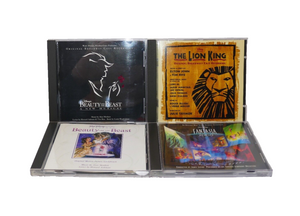 Disney Original Motion Picture Soundtrack & Broadway Cast Recording CD Lot