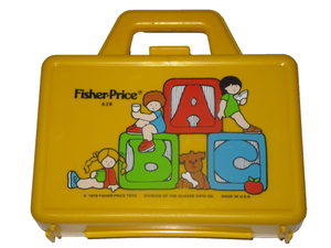 Fisher Price 1979 Plastic Lunch Box #638