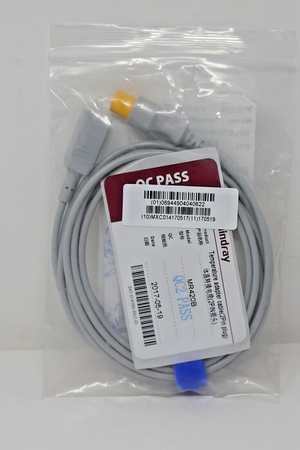 Mindray MR420B Temperature Adapter Cable (2 Pin Plug)