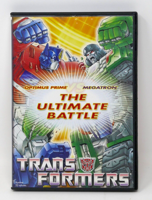Optimus Prime Vs Megatron The Ultimate Battle Transformers (2006, DVD)