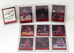 Michael Jordan '90 Best Of The Best Cards Chicago Bulls