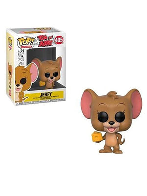 Funko Pop! Tom and Jerry - Jerry (w/ Cheese) Vinyl Figure #405 in Protector