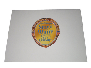 Disney Store Exclusive Lithograph Portfolio Snow White & the Seven Dwarfs