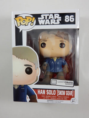 Funko Pop! Star Wars Han Solo Snow Gear #86 Vinyl Figure Loot Crate Exclusive