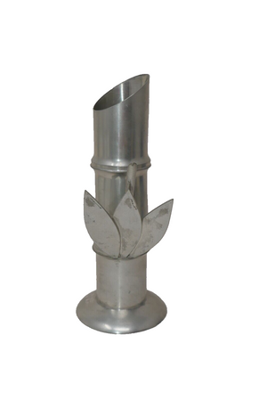 Banka Tin Indonesia Bamboo Leaf Vase