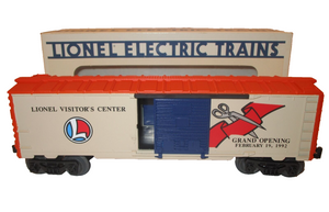 Lionel 6-19920 Visitor's Center Grand Opening Box Car