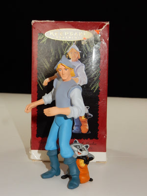 Hallmark Keepsake Ornament Disney Captain John Smith & Meeko