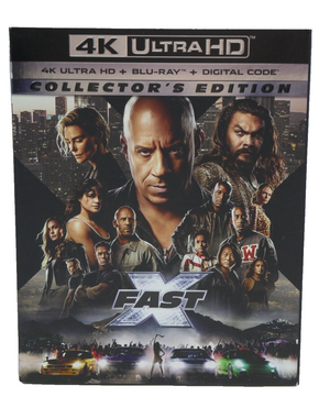 Fast X with Slipcover (4K Ultra HD, 2023) SEALED