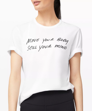 Lululemon 5 Year Basic T-Shirt Move Your Body