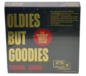 Original Sound Recording Oldies But Goodies Music Trivia Cassette Game SEALED