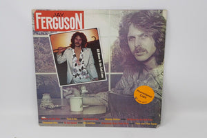Elektra 1976 ‎All Alone In The End Zone by Jay Ferguson PROMO 12" Vinyl Record