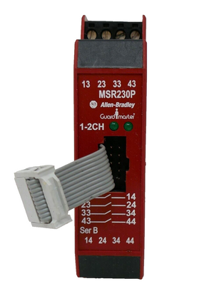 Allen Bradley 440R-H23180 Series B Safety Relay MSR230P Guard Master