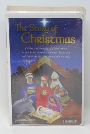 The Story of Christmas (VHS, 1994, CLAMSHELL) SEALED